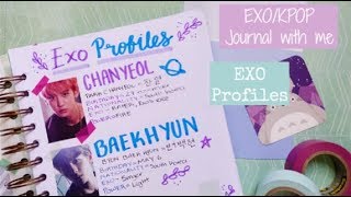 EXO/KPOP Journal With Me #2: EXO Profiles
