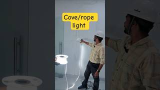 How to install Cove light / Strip light / rope light? #lighting #lightroom #led