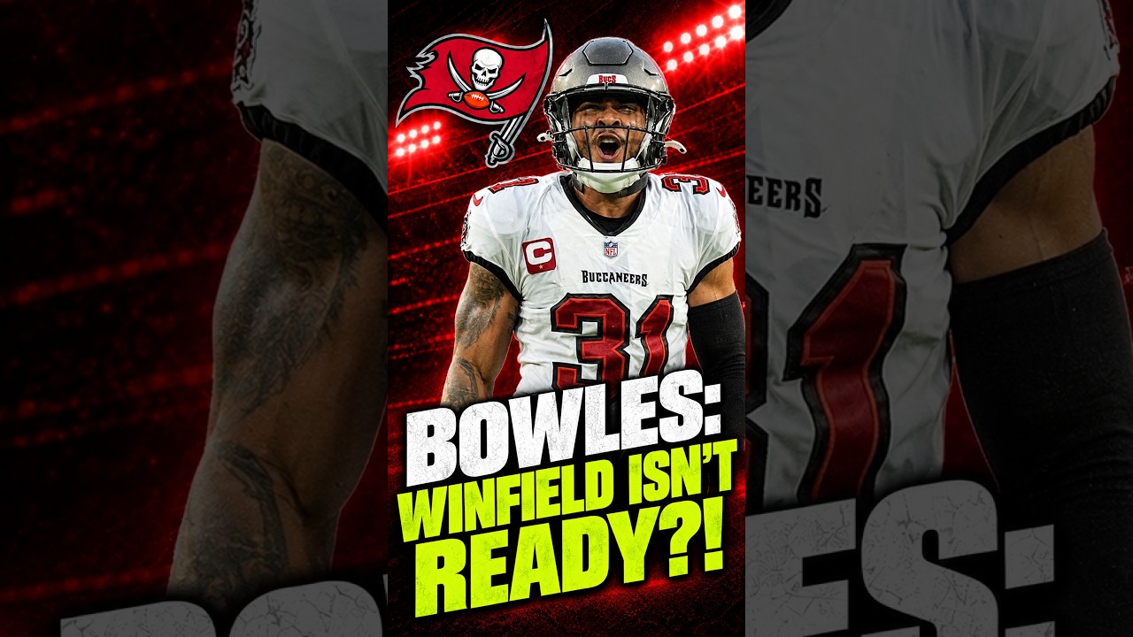 BOWLES: WINFIELD ISN'T READY?! #sportspodcast #GoBucs #Buccaneers #NFL #NFLShorts
