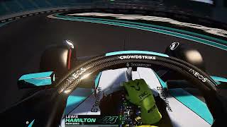 Lewis Hamilton Miami Onboard Lap | W15 Mod Showcase