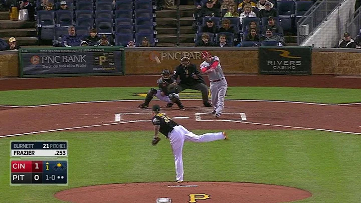 CIN@PIT: Frazier drives in Phillips with a double