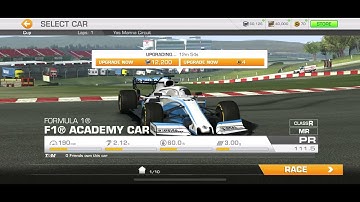 Formula 1 Real Racing 3 Gameplay - F1 Academy Car - iPhone and iPad Games