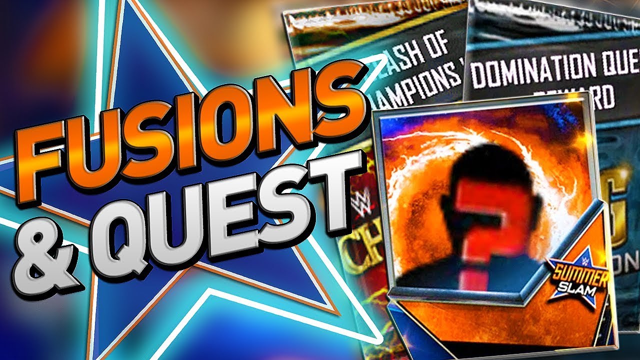 SUMMERSLAM 19 FUSIONS + QUEST REWARDS! WWE SUPERCARD SEASON 5