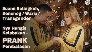 Cheating Husband, His Bencong / Waria / Transgender Crying in Despair - Revenge PRANK