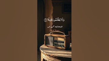 "الشحات محمد أنور وتلاوة تأخذ العقل في سورة الإسراء"