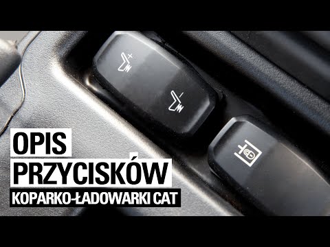 Opis przycisków w koparko-ładowarkach Cat | Bergerat Monnoyeur