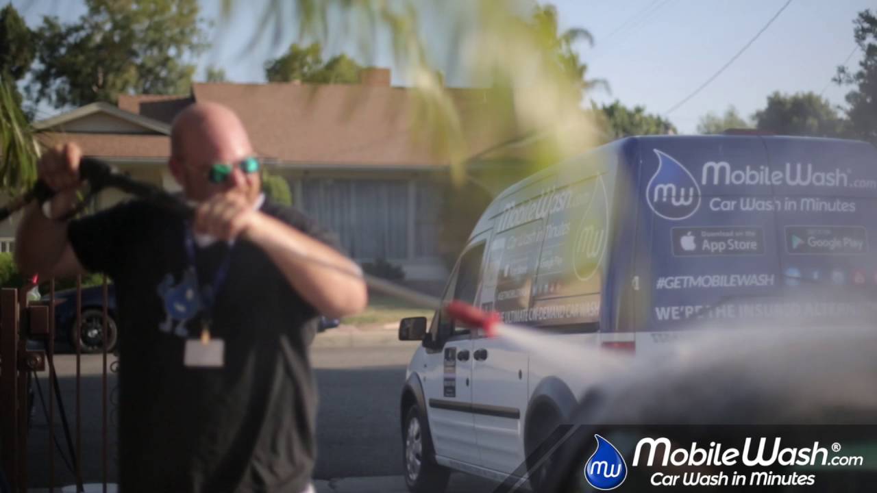 Mobile Wash Car Wash in Minutes YouTube