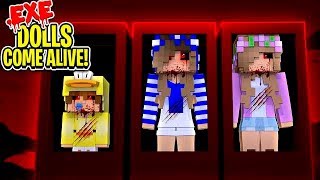 BECOMING .EXE DOLLS AT 3:00 AM | Little Carly Minecraft.