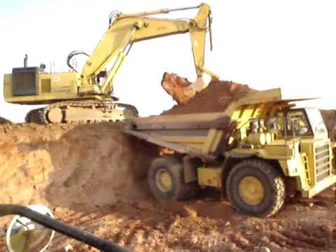 Komatsu Pc 1100 Youtube