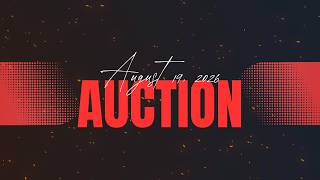 Welcome to the August 19, 2026 Auction