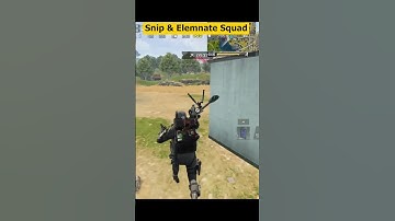 Squad Elimination 1v4 🔥🎮🔫💣 | CODm BR Gameplay | #sniper #shorts #cod #callofduty #codm #short