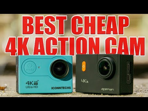 Best Cheap 4K Action Cameras 2018 Review - Iconntechs IT 4K vs  Apeman A80 vs  GoPro Hero4 Black