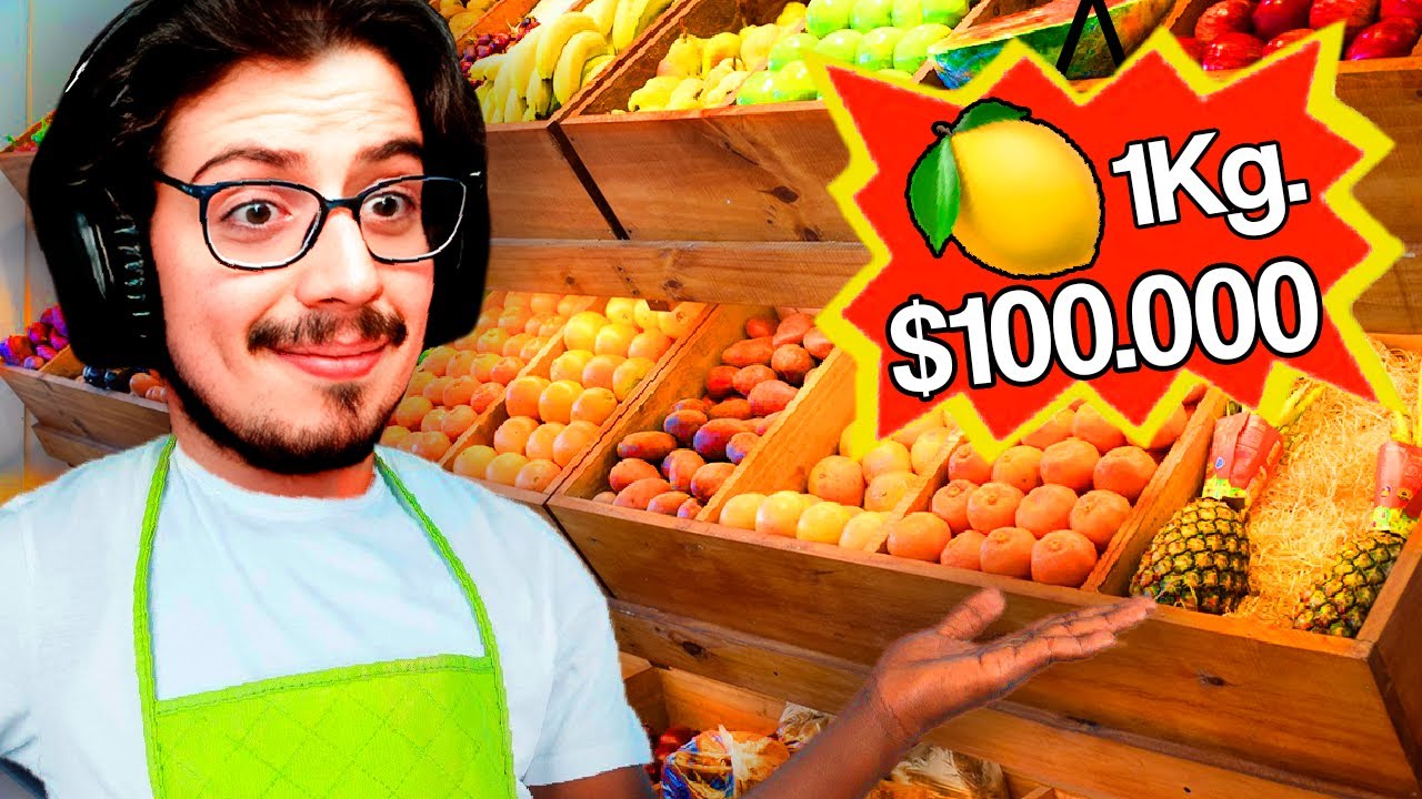 ESTAFANDO CLIENTES EN MI VERDULERÍA 🍋🤑