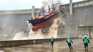 Biggest Ship Collisions and Mistakes Caught On Camera | Best Of Month #18