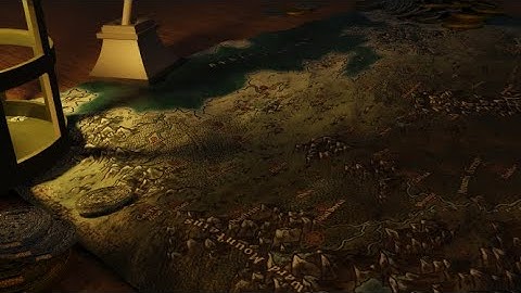 My DnD Campaign Map Time Lapse