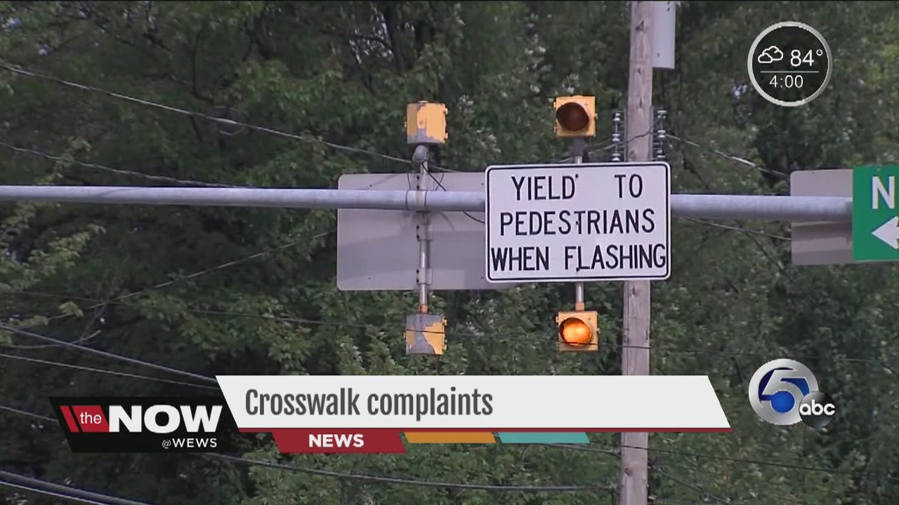 Residents Dogging Cars At North Olmsted Crosswalk Residents Dogging Cars At North Olmsted Crosswalk