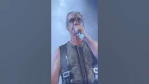 Till being a bit emotional during Ich Will (Munich 2023)