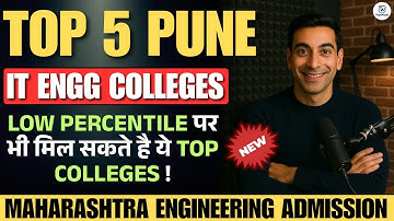 🏆 Top 5 IT Engineering Colleges Pune 2025! Cutoffs, Fees & Ranks Revealed | TestWizer