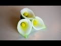 Calla Lily Made Out of Fondant