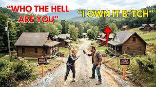I Built a Private Road — HOA Put Up Signs, Then the Sheriff Removed Them on Camera