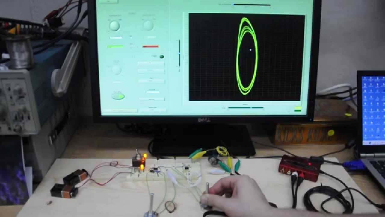 Chaotic Circuit on Soundcard Oscilloscope - YouTube