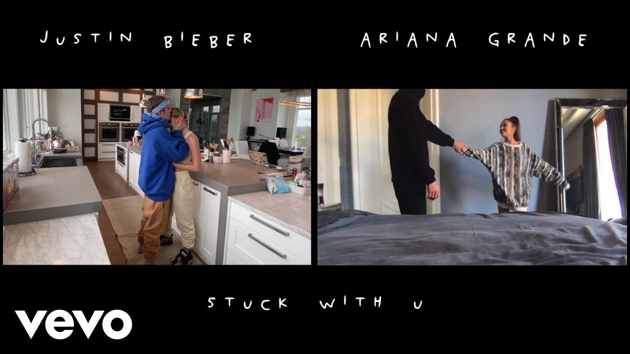 Replying to @27frankc Ariana Grande Stuck With You ft Justin