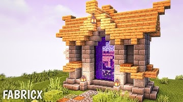 🏰⛏️ Ultimate Minecraft Medieval Nether Portal Tutorial: Step-by-Step Guide!🔥|Build an Epic Entrance