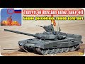 The turret is torn off from Russian tanks (A selection of videos from the Russian-Ukrainian war).