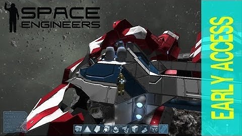 Space Engineers (Early Access Game) - Crashing Ships Part 1