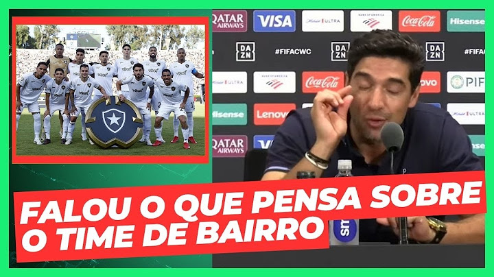 Abel Ferreira é SINCERÃO sobre duelo contra o Botafogo na Copa do Mundo de Clubes