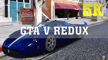 GTA V Redux MOD 5K PC GAMEPLAY - No. 4 | TITAN X PASCAL 4 WAY SLI | GTA 5 Redux | 6950X | ThirtyIR
