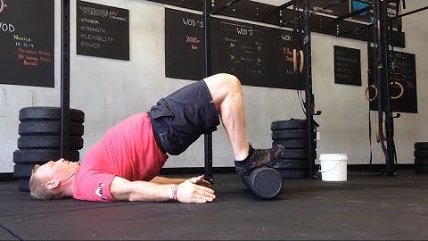 Foam Roller Hamstring Curls