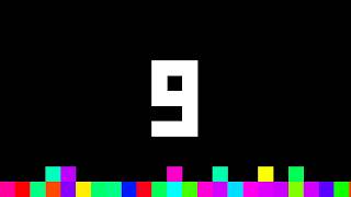 9 Seconds Timer ‐ Flowing Pixels