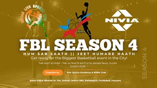 Live U1R Club Vs Nsba Club Faridabad Basketball League Season 4
