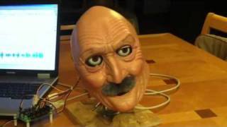 New animatronic head prototype