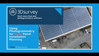 Using Photogrammetry for Solar Panel Installation Planning