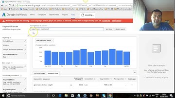 How to Use Google Keyword Planner