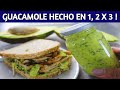 Cómo hacer GUACAMOLE en menos de 5 minuto, EL GUACAMOLE una oportunidad de NEGOCIO !