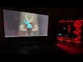 Just a quick video of my first PC build and the specs at the end.