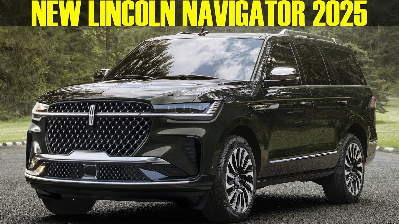 2024-2025 New Lincoln Navigator Restyling - First Look! - YouTube