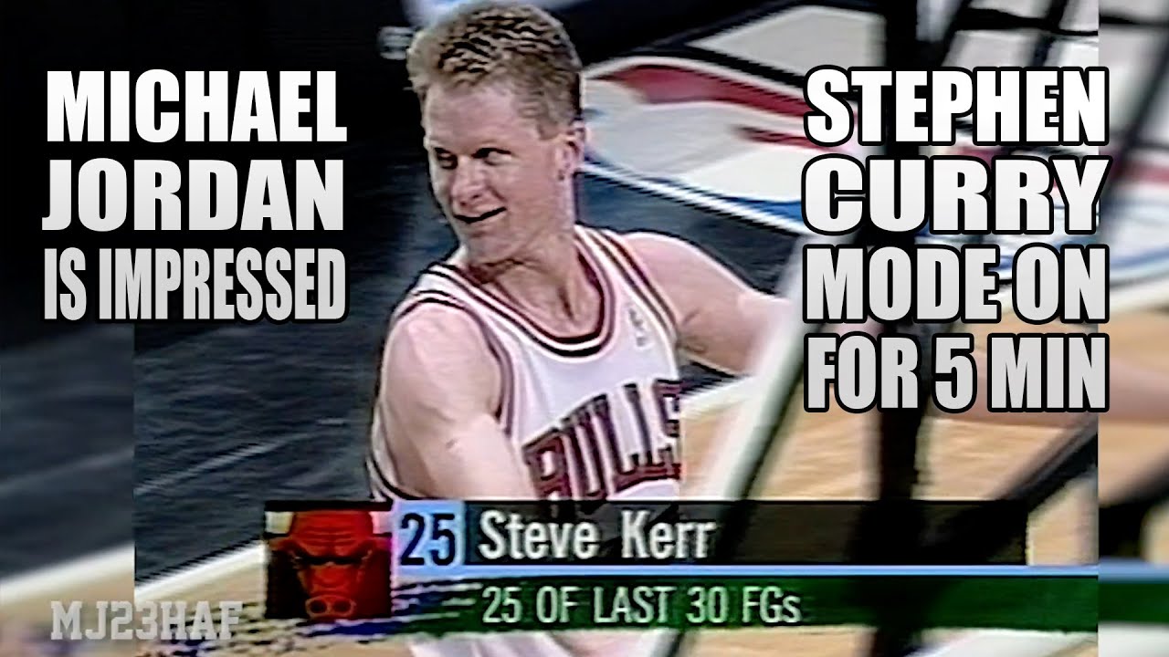 Steve Kerr: There was pressure being Michael Jordan's teammate that I never  felt from anybody - NBC Sports