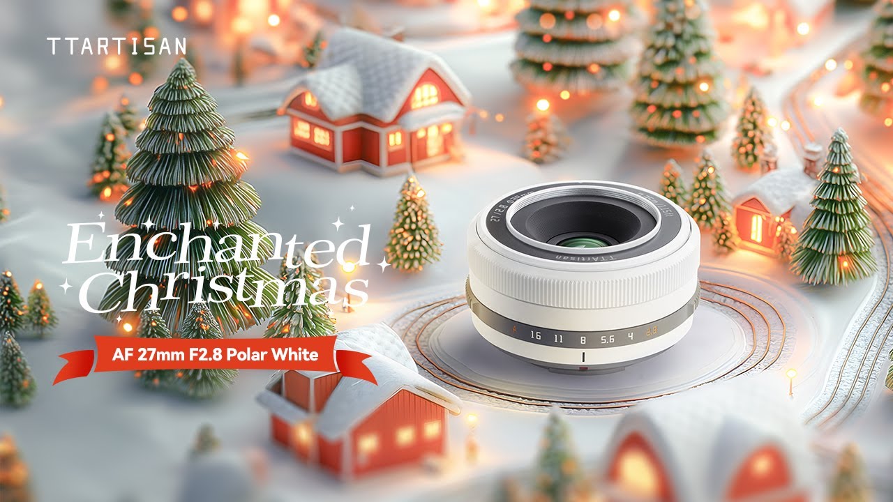 TTArtisan AF 27mm F2.8 X-mount Polar White Limited Edition - YouTube