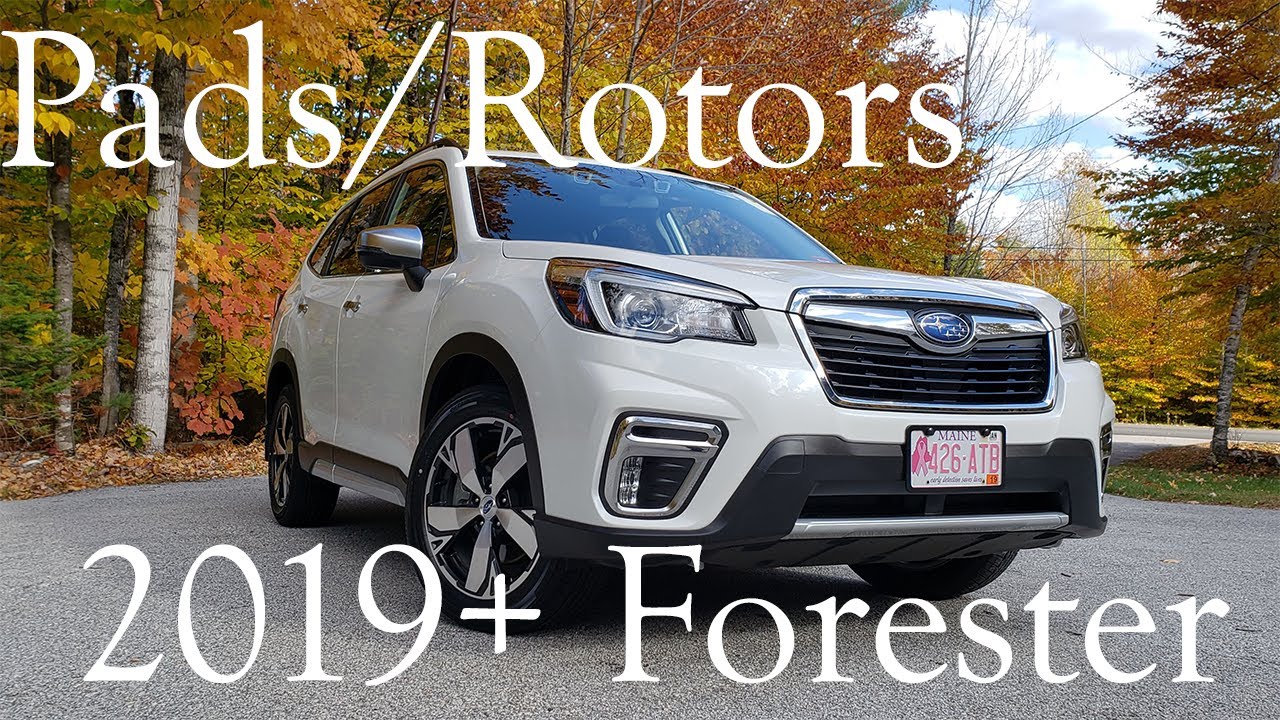How To Change Rear Brake Pads And Rotors On A 2019 Subaru Forester How To Change Rear Brake Pads And Rotors On A 2019 Subaru Forester