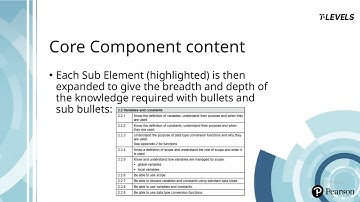 Digital: Getting to know the specification - Core