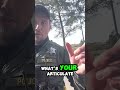 Driver Refuses To Show ID–Cop Escalates Fast Then Realizes He’s Being Livestreamed! #police #shorts