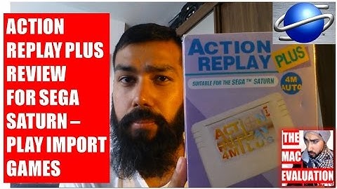 ACTION  REPLAY PLUS REVIEW FOR SEGA SATURN – PLAY IMPORT GAMES