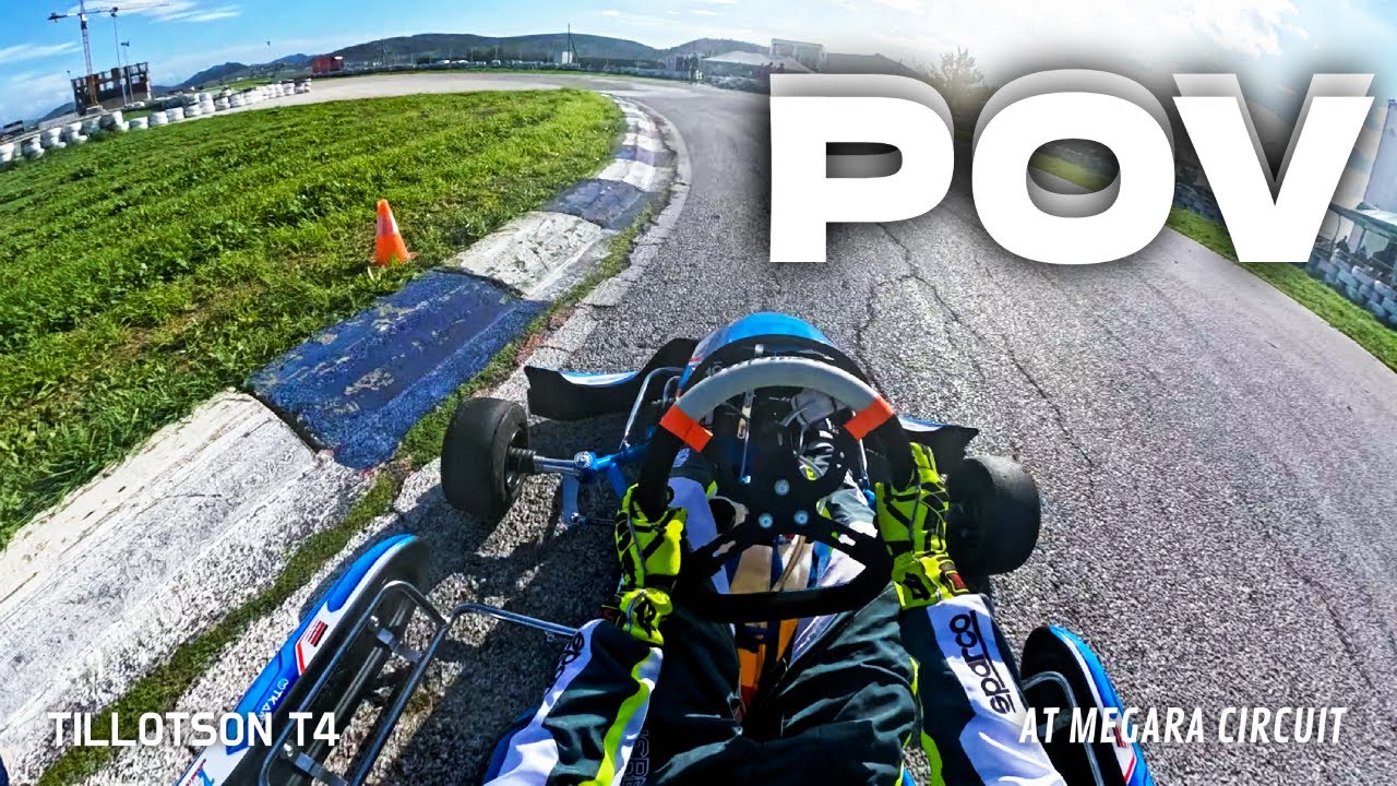 TILLOTSON T4 Karting POV | Megara Circuit