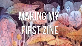 Making my first zine! (Skillshare class!)
