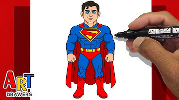 How To Draw SuperMan 2025 - ( The Movie )