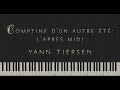 Comptine dun autre t laprsmidi  yann tiersen  synthesia piano tutorial